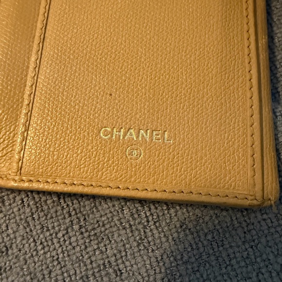 *project* Chanel Coco bifold long wallet in tan caviar leather - Picture 13 of 17